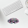 thumbnail image 3 of Gafas de motocross para ciclismo, gafas de esquí con cojín esponjoso antirreflectante flexibles, 3 of 5