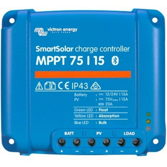 Victron Smartsolar Mppt Solar Charge Controller - 75v - 15amp - Ul Approved