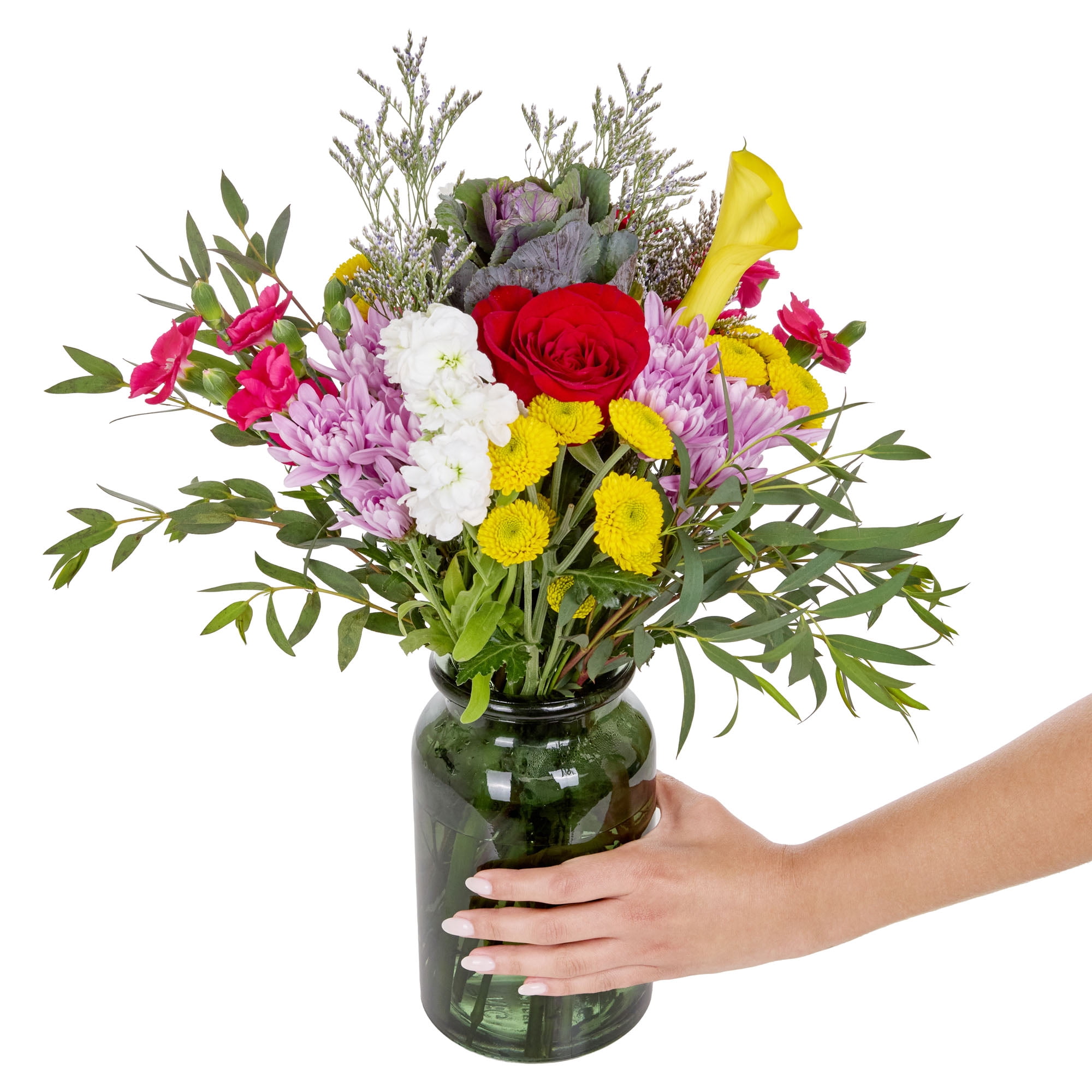 Mixed Flower Bouquet Extra Large with Vase