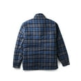 thumbnail image 2 of Ma Croix Mens Long Sleeve Padded Flannel Jacket with Hood, 2 of 6