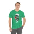 thumbnail image 6 of Samurai In Attacking Stance Japanese Flag T-Shirt, 6 of 9