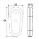 thumbnail image 4 of 3X Interruptor Reclinable Eléctrico, Control Remoto, Silla Elevadora, Interruptor de Control Manual de 2 Botones, Electrodomésticos, 4 of 5