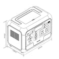 thumbnail image 3 of estación de energía portátil 800w/512wh powernest go 800, 3 of 7