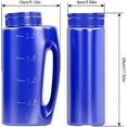 thumbnail image 1 of Hand Held Spreader Hand Spreader Shaker Fertilizer Salt Spreader Ice Salt Dispenser, 1 of 5