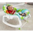 thumbnail image 4 of Fisher-Price Infant-To-Toddler Rocker, Green Jungle with Removable Bar, 4 of 12