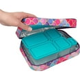 thumbnail image 6 of Bentology Mermaid Kids Insulated Lunch Box, Durable Reusable School Lunch Bag Sleeve Tote with Buckle Handle, Hidden Zipper, Fits Bento Boxes, Containers & Bottles, Keeps Food Cold for Hours, Ages 3+, 6 of 7