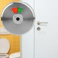 thumbnail image 3 of Privacy Indicator Lock and Lever,Privacy Indicator Door Lock Vacant Engaged Indicating Lock for Public Toilet WC Restroom Restaurants Hospitals, 3 of 9