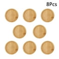 thumbnail image 5 of 8 Pcs Bonsai Tree Tray Pot Plant Saucer Manual Indoor Planter Round Serving Trays, 5 of 5