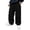 pants 48#Black, variant on oqasdz Boys Jogger Pants Winter Thermal Sweatpants with Elastic Waistband for Sports Play Comfort Fit Casual Dailywear