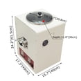thumbnail image 2 of PreAsion 110V Large Capacity Dental Lab Agar Mixer Hydrocolloid Duplicating Machine Medium AGAR Mixer Heating and Mixing Machine 110V 5-20kg, 2 of 11
