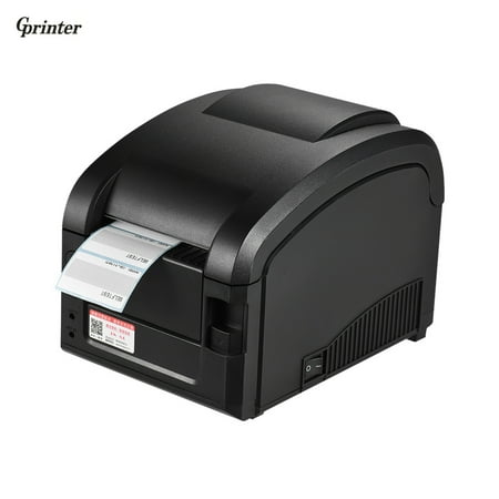 Tt Barcode Printer - Gprinter GP-3120TL Thermal Printer Adhesive Sticker Barcode Label Graphic Printer High Speed 23-80mm Printing Width for USB POS Computer