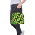 thumbnail image 7 of Lunch Tote Bag Jamaica Trendy Lightweight Reusable Stylish Bento Box for Adult Black, 7 of 7