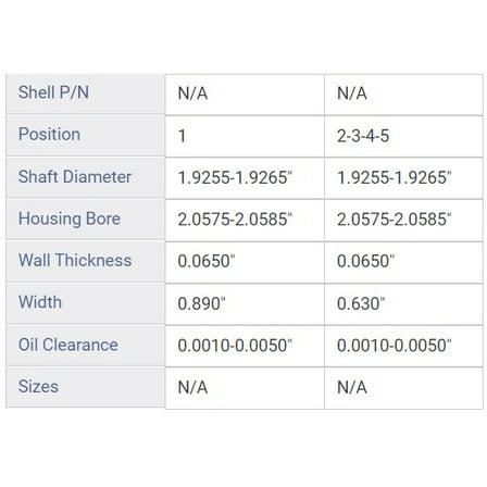 CAM BRNG FORD 292 312