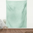 thumbnail image 3 of Ambesonne Turquoise Fabric by the Yard Upholstery, Monochrome Space, 1 Yard, Mint White Cream, 3 of 4