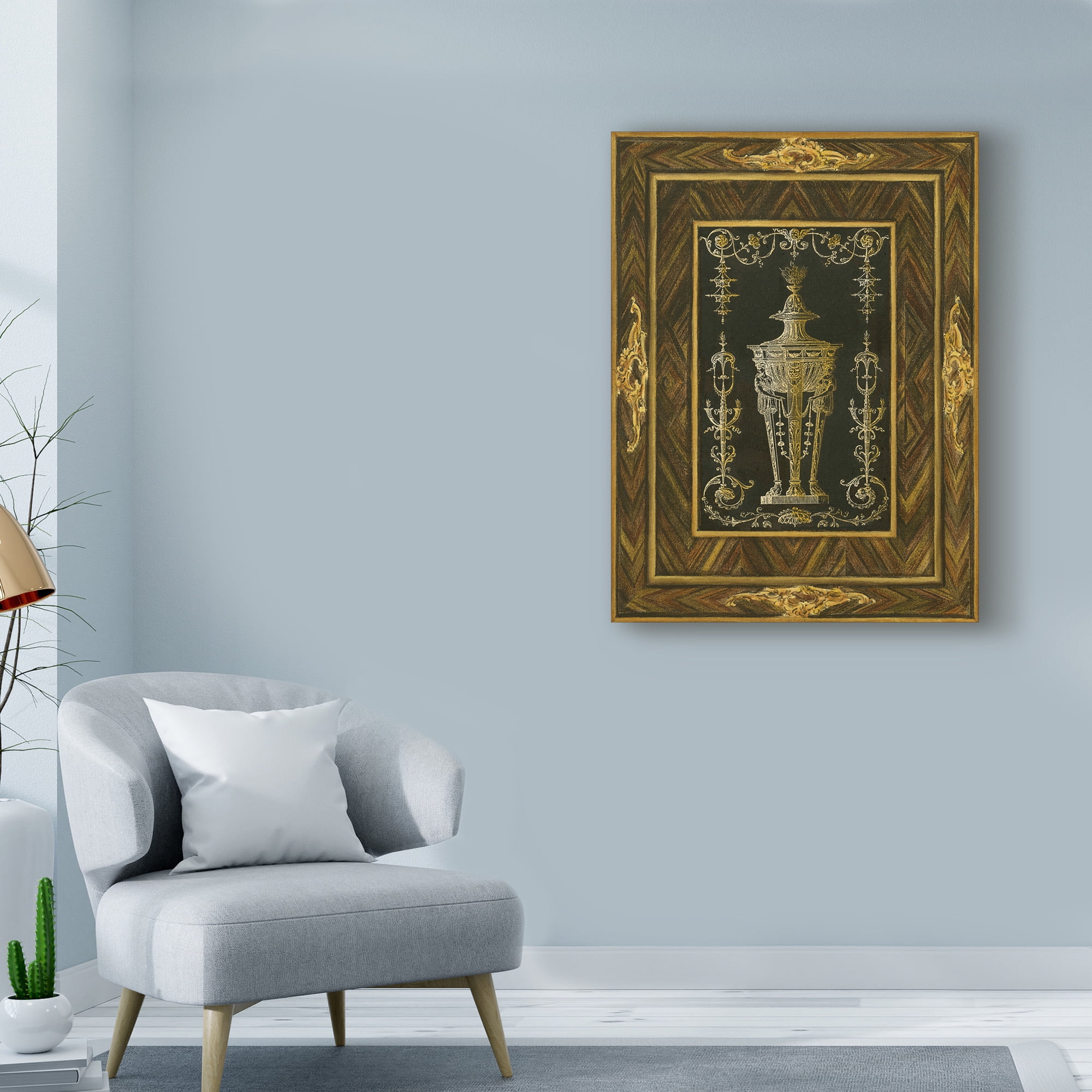 Trademark Fine Art 'Inlay Study II' Canvas Art by Unknown
