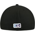 thumbnail image 4 of Men's New Era Black Durham Bulls Authentic Collection 59FIFTY Fitted Hat, 4 of 5