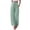 Green2, variant on Women'S Solid Color Casual Fashion Cotton And Linen Drawstring Slacks For Women