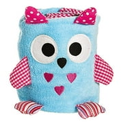 Blue Owl Rolled Blanket