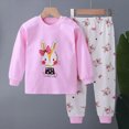 thumbnail image 2 of masbird Toddler Pajamas Girls Boys Baby Pjs Sets Kids Snug fit 2pcs Long-Sleeve Fall Winter Sleepwear 6-12 Months 12-24 Months 2t 3t 4t 5t 6t 7t 8t 9t Children(Hot Pink,3-4 Y), 2 of 4