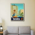 thumbnail image 4 of 8.5" x 11" Hotel Sahara c1960s Las Vegas Vintage Travel Poster Wall Art, 4 of 4