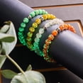 thumbnail image 3 of Guava | .925 Sterling Silver | Firefly Glass Bracelet, 3 of 15
