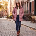 thumbnail image 4 of Rokka&Rolla Women's Long Coat Puffer Jacket, 4 of 10