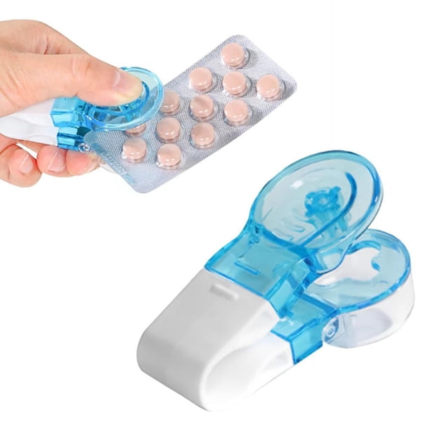 Tomador de tabletas portátil, Tomador de tabletas portátil Tomador de medicamentos profesional Tomador de tabletas compacto y liviano