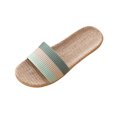 thumbnail image 2 of Rciityk Flax Slippers Unisex Linen Winner Beach Shoes Lightweight Skidproof Indoor Slippers Home Breathable Sandals - Winner's Best Shoes, 2 of 4
