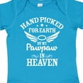 thumbnail image 4 of Inktastic Handpicked for Earth by My Pawpaw in Heaven with Angel Wings Boys or Girls Baby Bodysuit, 4 of 5