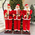thumbnail image 2 of Nueva llegada Musical Santa Claus vacaciones Santa decoración interior Festival accesorios Navidad decoración Navidad Santa Claus, 2 of 4