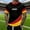 Black, variant on YANGXINX Mens Graphic Tees 2026 Football Themed Germany Short Sleeve Round Neck T-Shirts Stylish Game Day Classic Tops for Fans