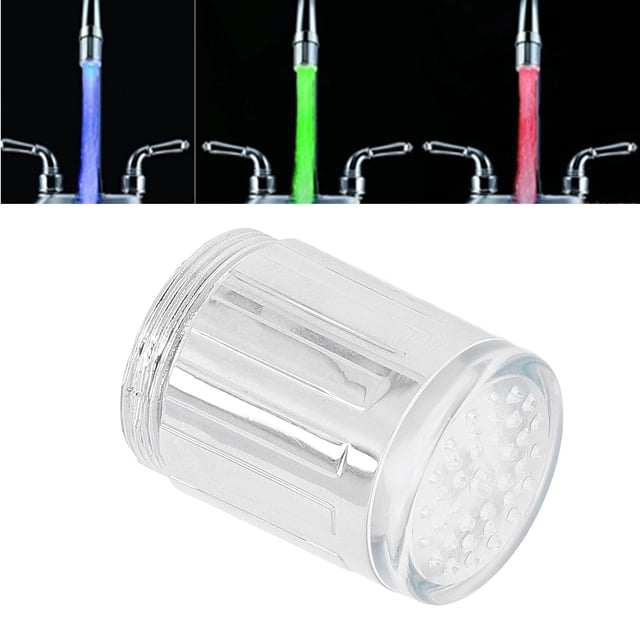 Grifo De Agua LED, Boquilla De Grifo LED, De Color, Ahorro De Energía, Gradiente Sensible A La Temperatura Para