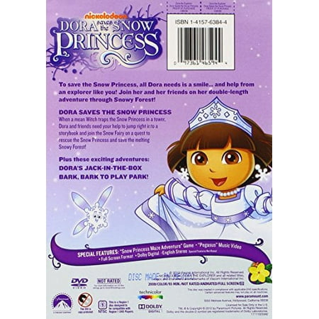 Dora Saves the Snow Princess (DVD), Nickelodeon, Kids & Family