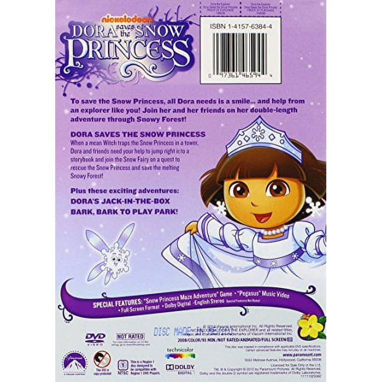 Dora Saves the Snow Princess (DVD), Nickelodeon, Kids & Family