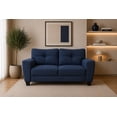 thumbnail image 1 of Love seat El Bazar Store Sidney Lino Azul Marino 2 Plazas Modular Moderno Sala Sofa, 1 of 4