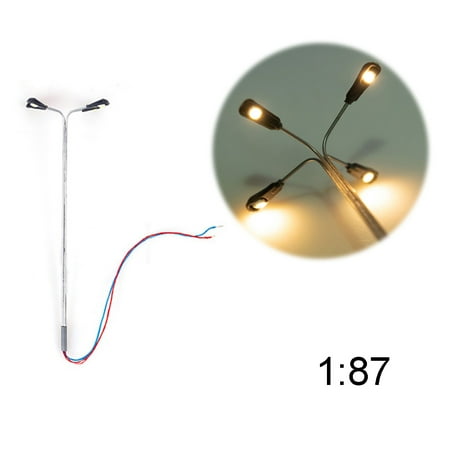 

Traffic Light Signal HO Scale Model for Miniature Scenes Relieve Stress Scene