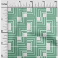 thumbnail image 2 of oneOone Polyester Spandex Sea Green Fabric Geometric Sewing Material Print Fabric By The Yard 56 Inch Wide, 2 of 4