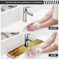 thumbnail image 5 of Grunge Autumn Maple Sink Splash Guard for Faucet 2 Packs Faucet Absorbent Mats, Fall Leaves Vintage Faucet Handle Drip Catcher Quickly Drying Mat for Kitchen Counter Bathroom RV, 14.9"x5.5", 5 of 7