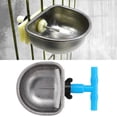 thumbnail image 1 of Khall 5Pcs Stainless Steel Automatic Rabbit Drinker Nipple Drinking Bowl Waterer Farm Accessory,Automatic Drinker, 1 of 7