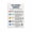 FRAMED12X18INCH(30X45CM), variant on Six Sigma DMAIC Process Guide Poster Quality Control And Process Improvement Educational Wall Art (4) Canvas for Living Room Bedroom Decor