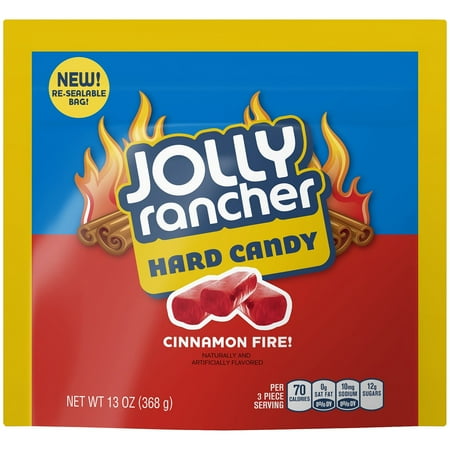 - (4 Pack) Jolly Rancher, Cinnamon Fire! Hard Candy, 13 Oz