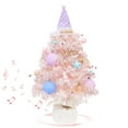 thumbnail image 2 of Generic Tabletop Christmas Tree with Rotating Music Box, Artificial Christmas Tree Musical Rotating Christmas Tree Mini Christmas Tree Xmas Tree for Christmas Decorations, 2 of 7
