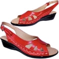 thumbnail image 2 of Sandalias de Mujer en Piel Vacuno Casual con Hebilla, 2 of 6