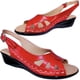 thumbnail image 2 of Sandalias Mujer en Piel Vacuno con Hebilla Ajustable | Casual Confort, 2 of 6