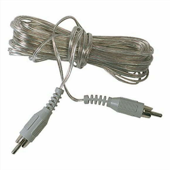 RCA Speaker Cable 24 GA 20' FT RCA Plug Connecter Each End Audio Signal Stereo Extension Component Jack Connectors