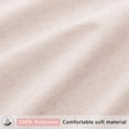 thumbnail image 5 of Blackout Curtains 45 Inches Long for Bedroom 2 Panels Set Room Darkening Window Pink Curtain Thermal Insulated Natural Linen Drapes Treatment Drape Decor for Living Room, 5 of 15