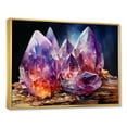 thumbnail image 2 of Designart "Harmonic Multicolor Quartz" Spiritual Stone Floater Framed Canvas Wall Art, 2 of 5