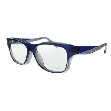 Diesel DL4065 096 Blue Modified Rectangle Optical Frames for unisex