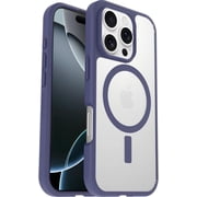 OtterBox iPhone 16 Pro (Only) - React Series Case - Denver Dusk (Clear/Purple) - Snaps to MagSafe - Ultra-Thin - Non-Retail Packaging