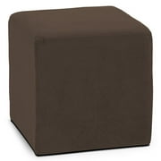 Upholstered Cube, Chocolate